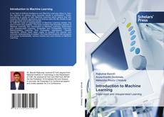 Buchcover von Introduction to Machine Learning