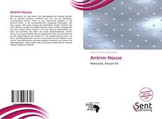 Capa do livro de Antrim House 