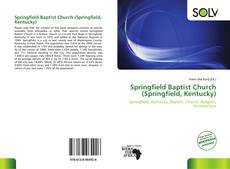 Springfield Baptist Church (Springfield, Kentucky) kitap kapağı