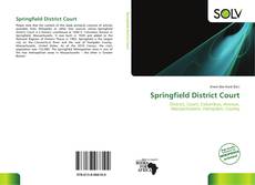 Springfield District Court kitap kapağı