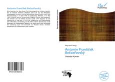 Bookcover of Antonín František Bečvařovský