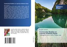 Copertina di Community Studies on Leprosy Endemic Areas