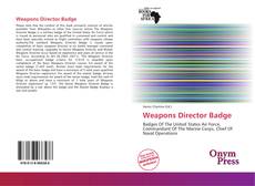 Portada del libro de Weapons Director Badge