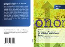 Developing a Framework for the Integrated Micro-Finance System kitap kapağı