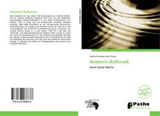 Bookcover of Antonín Balšánek