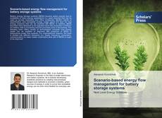 Bookcover of Scenario-based energy flow management for battery storage systems
