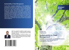 Copertina di Sustainability in Fleet Management