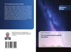 The fundamental particle manifest kitap kapağı