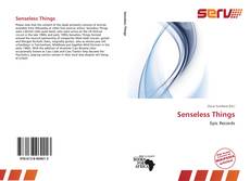 Senseless Things的封面