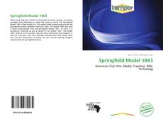 Portada del libro de Springfield Model 1863