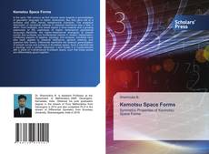 Kemotsu Space Forms kitap kapağı