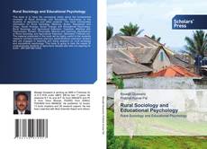 Обложка Rural Sociology and Educational Psychology
