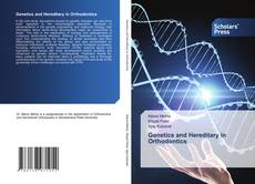Bookcover of Genetics and Hereditary in Orthodontics