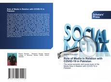 Role of Media in Relation with COVID-19 in Pakistan kitap kapağı