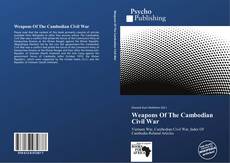 Buchcover von Weapons Of The Cambodian Civil War