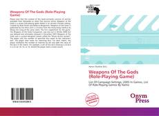 Portada del libro de Weapons Of The Gods (Role-Playing Game)