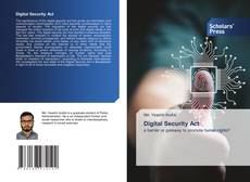 Digital Security Act kitap kapağı