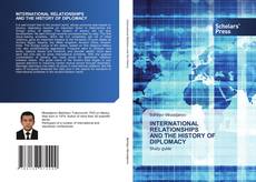 Обложка INTERNATIONAL RELATIONSHIPS AND THE HISTORY OF DIPLOMACY