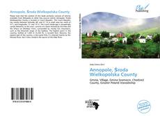 Portada del libro de Annopole, Środa Wielkopolska County