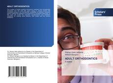 Copertina di ADULT ORTHODONTICS