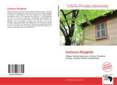 Capa do livro de Gałowo-Majątek 