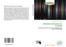 Portada del libro de Weather Extremes In Canada