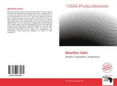 Capa do livro de Weather Hole 