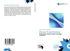 Portada del libro de Person From Porlock