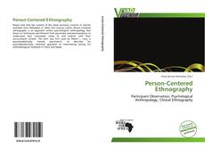 Bookcover of Person-Centered Ethnography