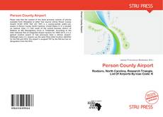 Couverture de Person County Airport