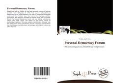 Обложка Personal Democracy Forum