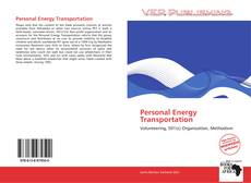 Personal Energy Transportation kitap kapağı