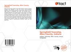 Portada del libro de Springfield Township, Allen County, Indiana