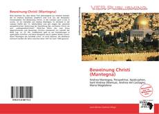 Capa do livro de Beweinung Christi (Mantegna) 