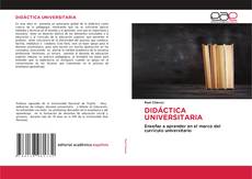 Bookcover of DIDÁCTICA UNIVERSITARIA