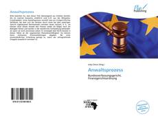 Anwaltsprozess kitap kapağı