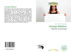 Portada del libro de Anzeige (Medien)