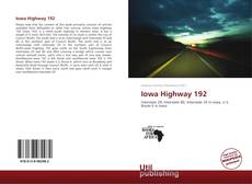 Borítókép a  Iowa Highway 192 - hoz