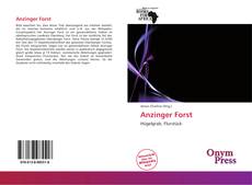 Bookcover of Anzinger Forst