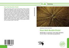 Capa do livro de Nazi Belt Buckle Pistol 