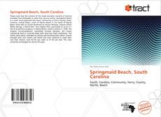 Portada del libro de Springmaid Beach, South Carolina