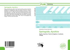 Capa do livro de Springside, Ayrshire 