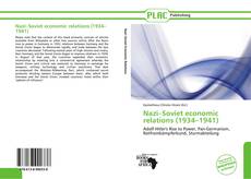 Buchcover von Nazi–Soviet economic relations (1934–1941)