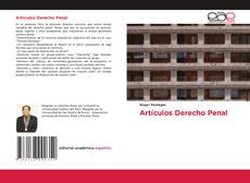 Couverture de Artículos Derecho Penal