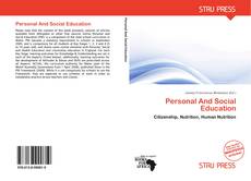 Copertina di Personal And Social Education