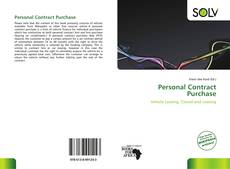 Bookcover of Personal Contract Purchase