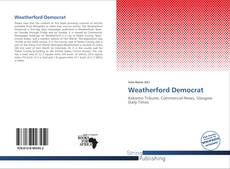 Borítókép a  Weatherford Democrat - hoz