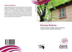 Capa do livro de Krwony Kolonia 