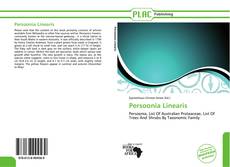 Capa do livro de Persoonia Linearis 