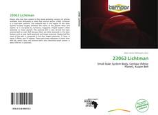 Portada del libro de 23063 Lichtman